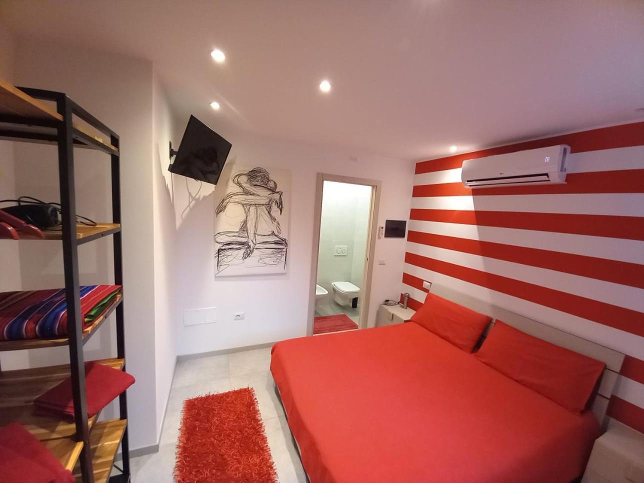 ソーリコ Casa Rosso Blu Bed & Breakfast エクステリア 写真